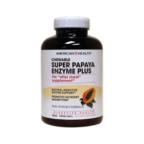 American Health Super Papaya Enzyme Plus (1X360 Tab)